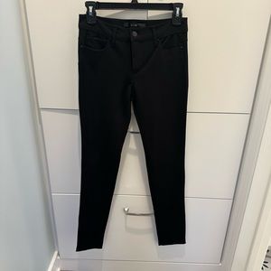 NWT Joe’s Jeans Black Skinny mid rise ankle length black pant size 27
